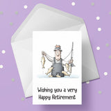 Retirement Edible Icing Cake Topper 12