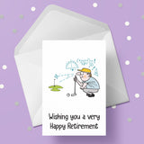Retirement Edible Icing Cake Topper 12