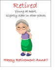 Retirement Edible Icing Cake Topper 11