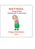 Retirement Edible Icing Cake Topper 11