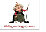 Retirement 15 Edible Icing Cake Topper or Ribbon