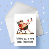 Retirement 16 Edible Icing Cake Topper or Ribbon
