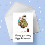 Retirement 20 Edible Icing Cake Topper or Ribbon