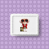 Retirement 21 Edible Icing Cake Topper or Ribbon