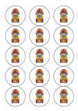 Retrol Jukebox Edible Icing Cake Topper or Ribbon