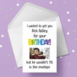 Rick Astley 03 Edible Icing Cake Topper