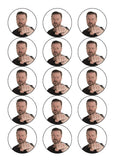 Ricky Gervais Edible Icing Cake Topper or Ribbon
