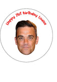 Robbie Williams 03 Edible Icing Cake Topper
