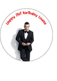 Robbie Williams 04 Edible Icing Cake Topper