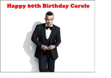 Robbie Williams 04 Edible Icing Cake Topper