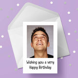 Robbie Williams 01 Birthday Card