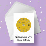 Watch Face 01 Birthday Card