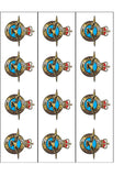 RAF Royal Air Force Badge Edible Icing Cake Topper
