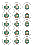 Royal Engineers Logo Edible Icing Cake Topper