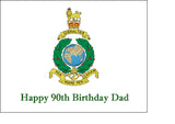 Royal Marines Logo Edible Icing Cake Topper