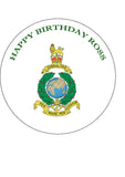 Royal Marines Logo Edible Icing Cake Topper