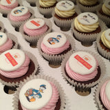 15 x 2" Edible Icing Cupcake Toppers with your own image