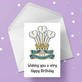 Royal Welch Fusiliers Birthday Card