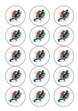 Rugby 06 Edible Icing Cake Topper or Ribbon