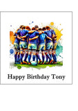Rugby 07 Edible Icing Cake Topper or Ribbon