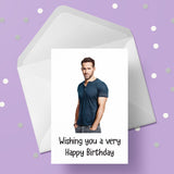Ryan Reynolds 01  Edible Icing Cake Topper or Ribbon
