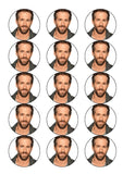 Ryan Reynolds 02 Edible Icing Cake Topper or Ribbon