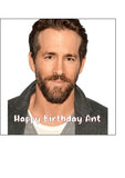 Ryan Reynolds 02 Edible Icing Cake Topper or Ribbon