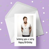 Ryan Gosling 01 Birthday Card