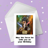 Star Wars 01 Birthday Card