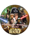 Star Wars 01 Edible Icing Cake Topper