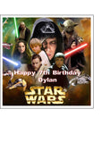 Star Wars 01 Edible Icing Cake Topper