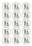 Star Wars 04 Edible Icing Cake Topper - R2-D2 & C-3PO