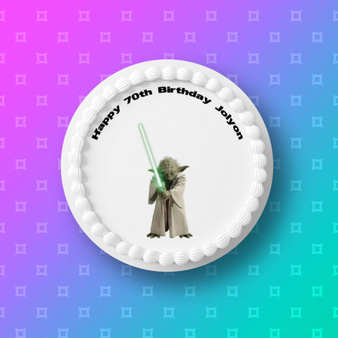 Star Wars 06 Edible Icing Cake Topper
