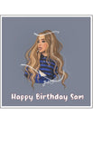 Sabrina Carpenter Edible Icing Cake Topper or Ribbon