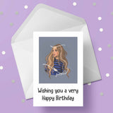 Sabrina Carpenter Edible Icing Cake Topper or Ribbon