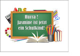 School Theme Edible Icing Cake Topper