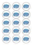 World Cup 2026 SCOTLAND Football Edible Icing Cake Topper or Topper 03