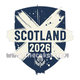 World Cup 2026 SCOTLAND Football Poster / A4 Print (unframed) 04