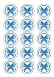 World Cup 2026 SCOTLAND Football Edible Icing Cake Topper or Topper 02
