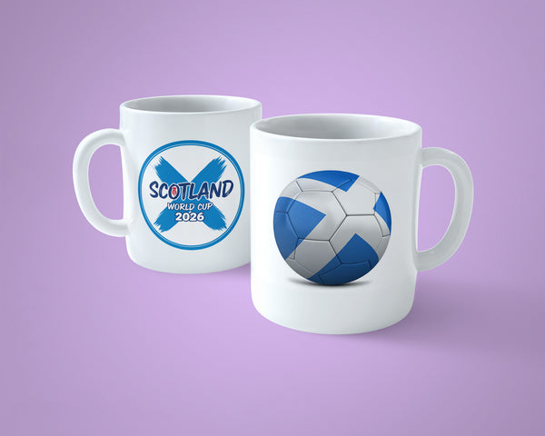World Cup 2026 SCOTLAND Football Mug 02