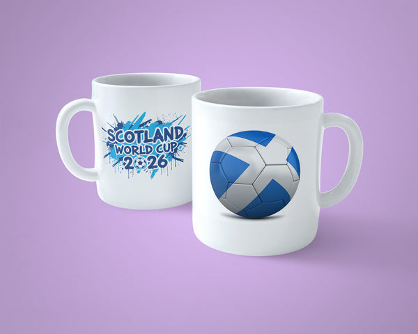 World Cup 2026 SCOTLAND Football Mug 03