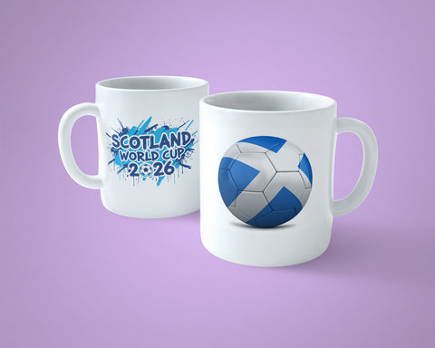 World Cup 2026 SCOTLAND Football Mug 03