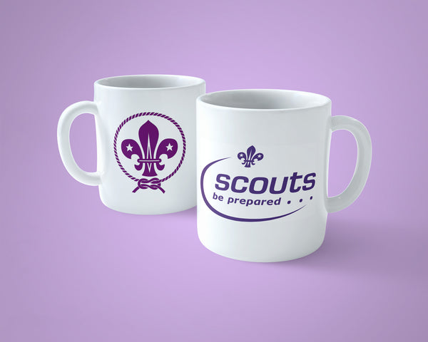 Scout Logo Mug - Scouts Be Prepared Mug