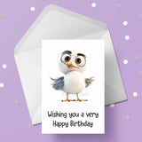 Seagull 04 Birthday Card