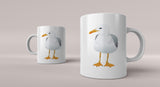 Seagull Edible Icing Cake Topper or Ribbon