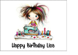 Sewing Edible Icing Cake Topper or Ribbon 02
