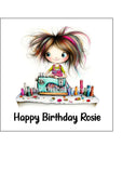 Sewing Edible Icing Cake Topper or Ribbon 02
