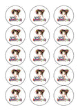 Sewing Edible Icing Cake Topper or Ribbon 04