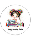 Sewing Edible Icing Cake Topper or Ribbon 04