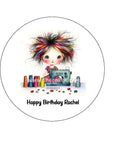 Sewing Edible Icing Cake Topper or Ribbon 05